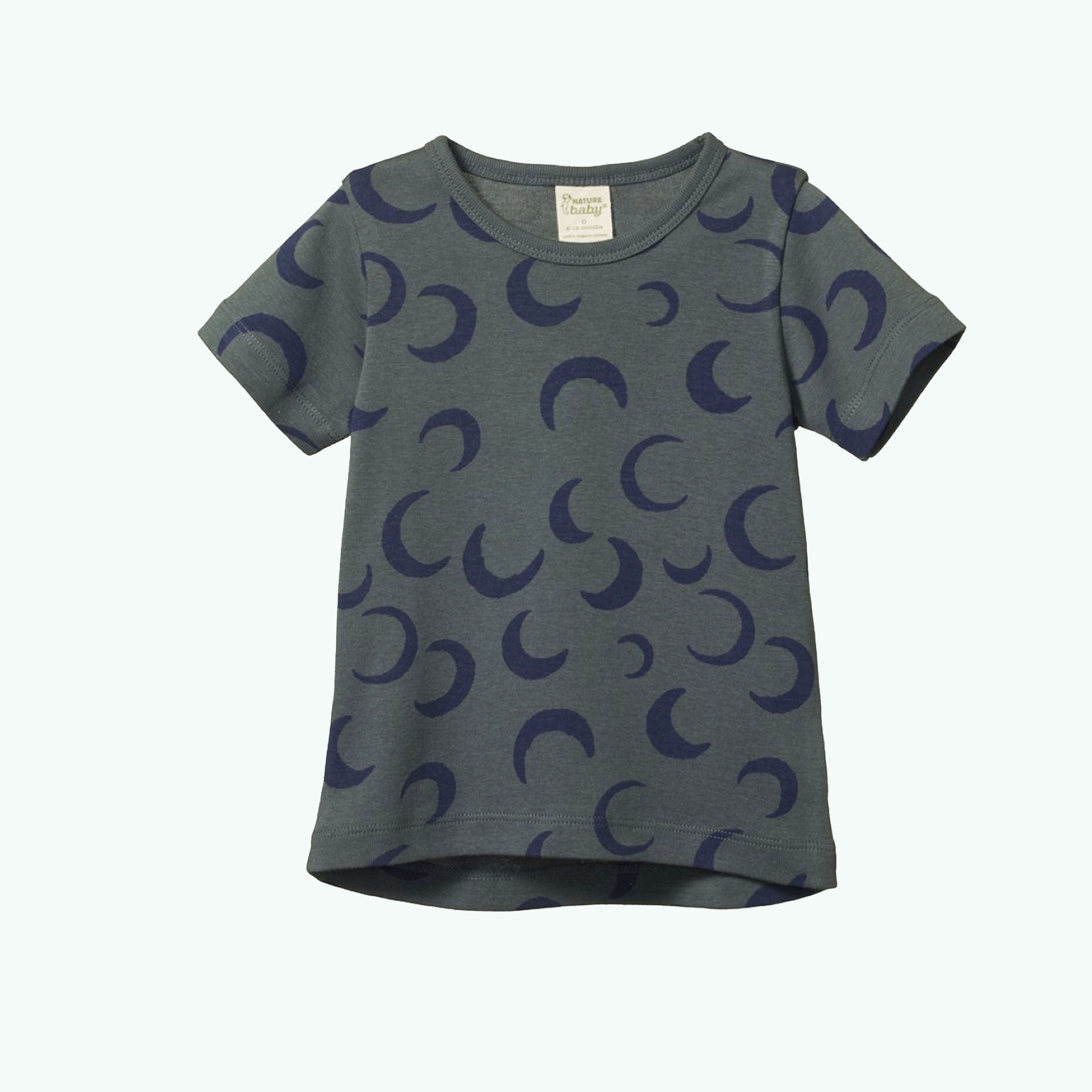 River Tee - Crescent Moon Valley Blue Print