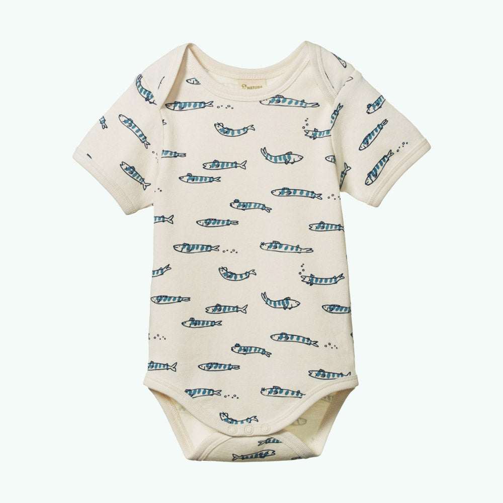 Short Sleeve Bodysuit - South Seas Print