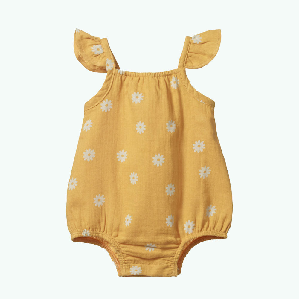 Petal Suit - Chamomile Sunshine Print